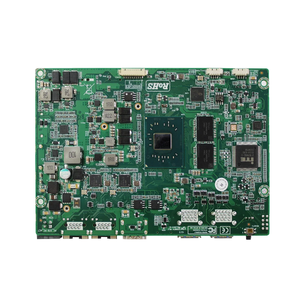 Apollo Lake Motherboard With Dual 2.5G LAN 1 HDMI 1 LVDS/ eDP Quad Core J4205 Main Board 4GB 8GB Windows 10