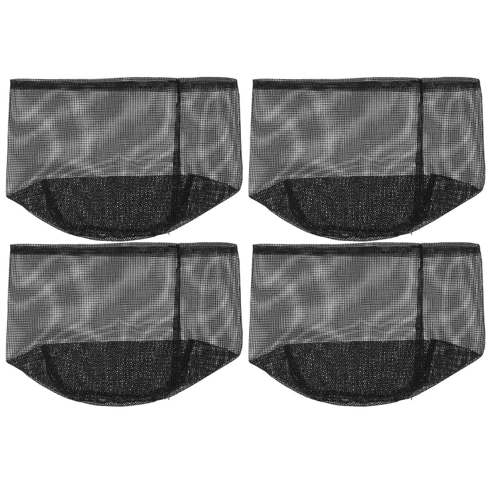 

4 Pcs Aquatic Plant Mesh Bag Pond Planting Bags Containers Breathable Pots Lily