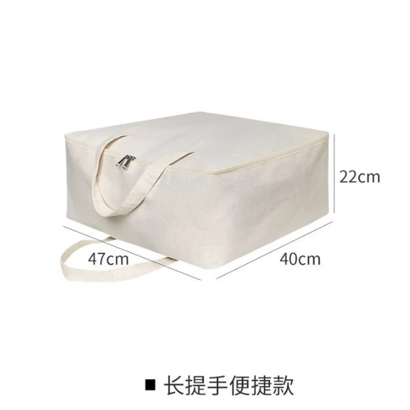 Tas Penyimpanan Kapas dan Linen Tianshan, Tebal, Kapasitas Besar, Anti Lembab, Organizer Selimut dan Pakaian, Tas Anti Debu