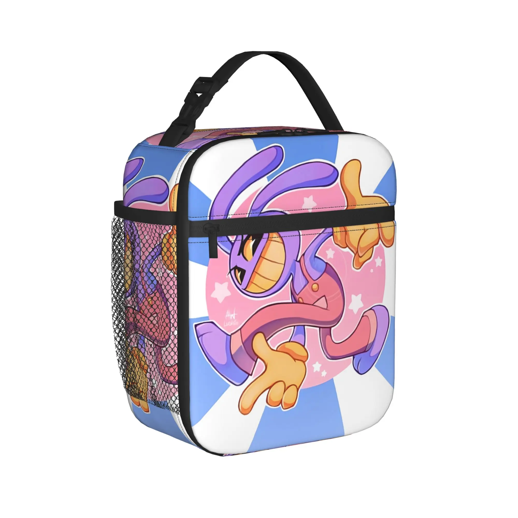 Jax Cartoon Digitals Circus Thermal Lunch Bag Travel Lunch Box For Women  Thermal Tote Handbags Waterproof Portable Cooler Bag