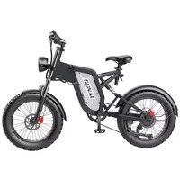 Electric Bicycle GUNAI MX25 1000W 48V 25AH Mountain Electric Bicycle 4.0 * 20 inch Fat Tire Off Road Electric Bicycle