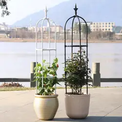 1 Pcs Garden Trellis for Climbing Plants Outdoor Tower Obelisk Garden Trellis Tall Potted Plants Support Flowers