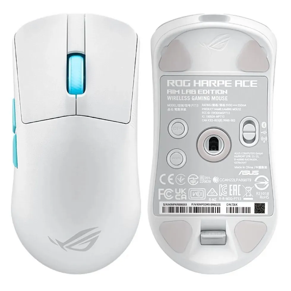 ROG Harpe Ace Aim Lab Edition 超軽量54グラム ワイヤレスゲーミングマウス