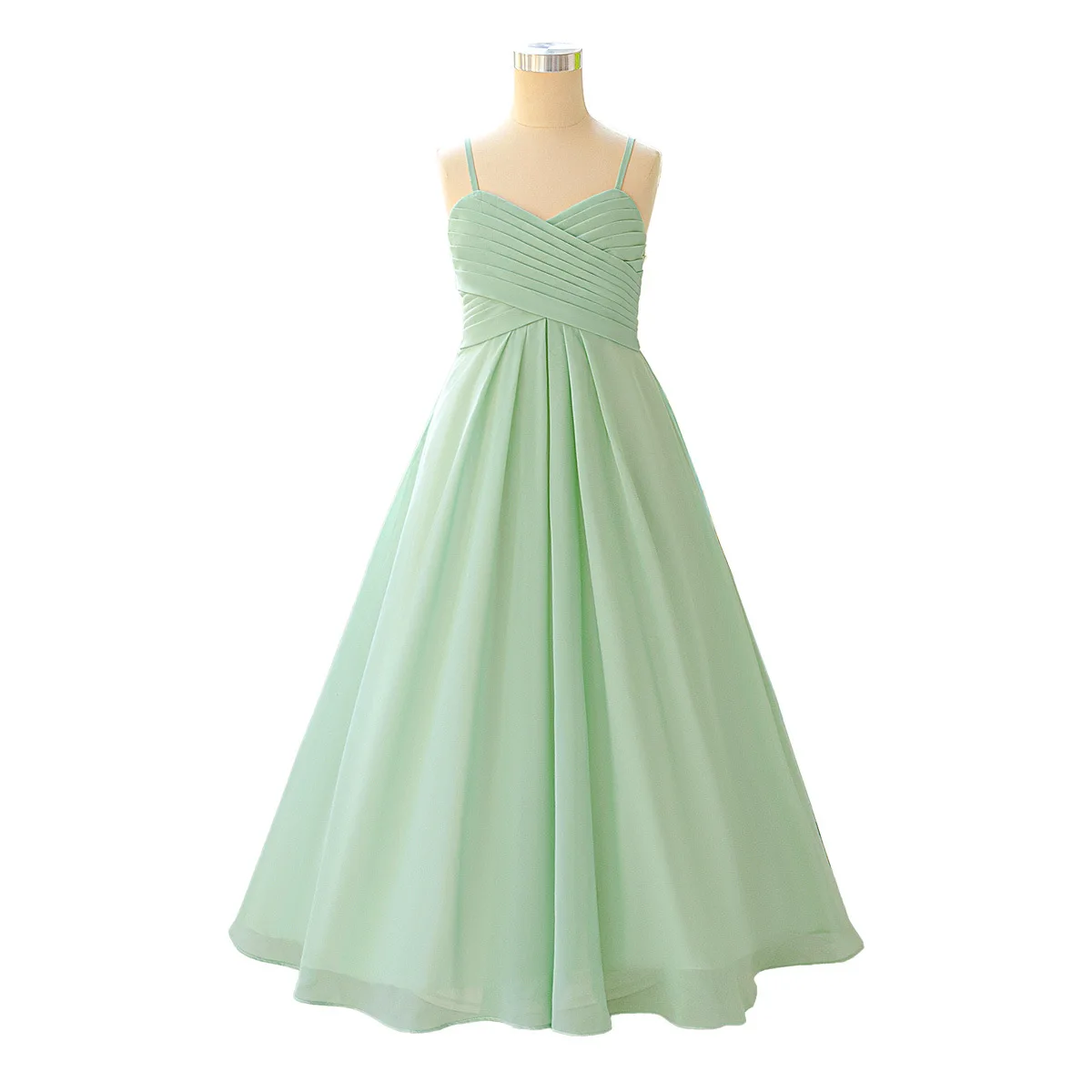 7-14Y Girl Graduation Ceremony Prom Gown Elegant Bridesmaid Party Girls Dress Summer Wedding Baptism Princess Evening Dresses