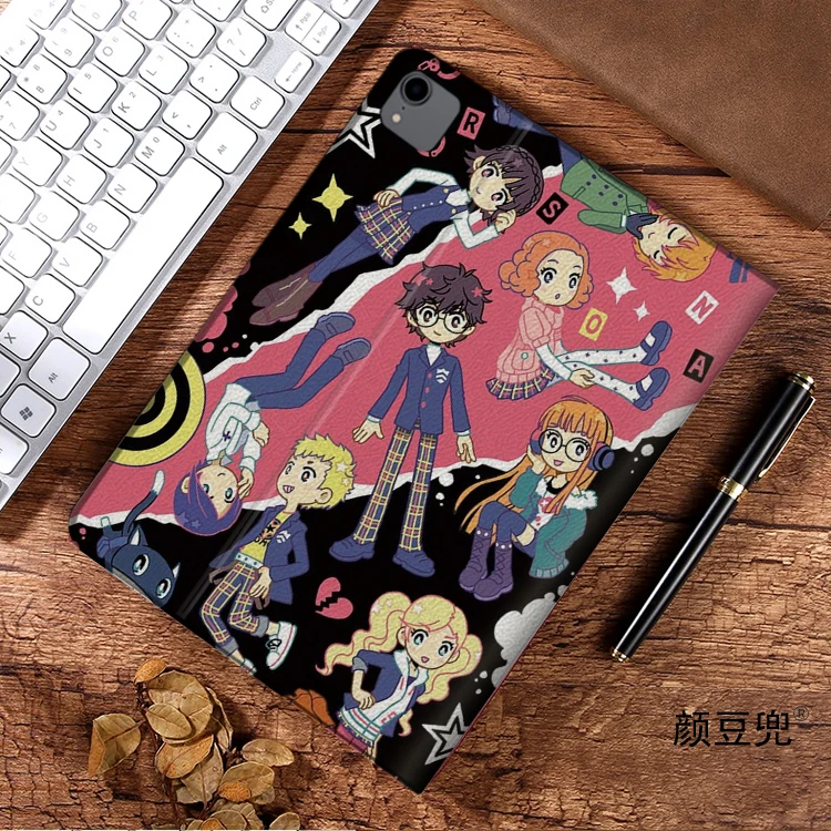 P5 Poster Person5 Anime For iPad Air 4 5 10.9 Mini 5 6 For Pro 12.9 11 10.5 inch Luxury Silicone For iPad 10th Protective Shell
