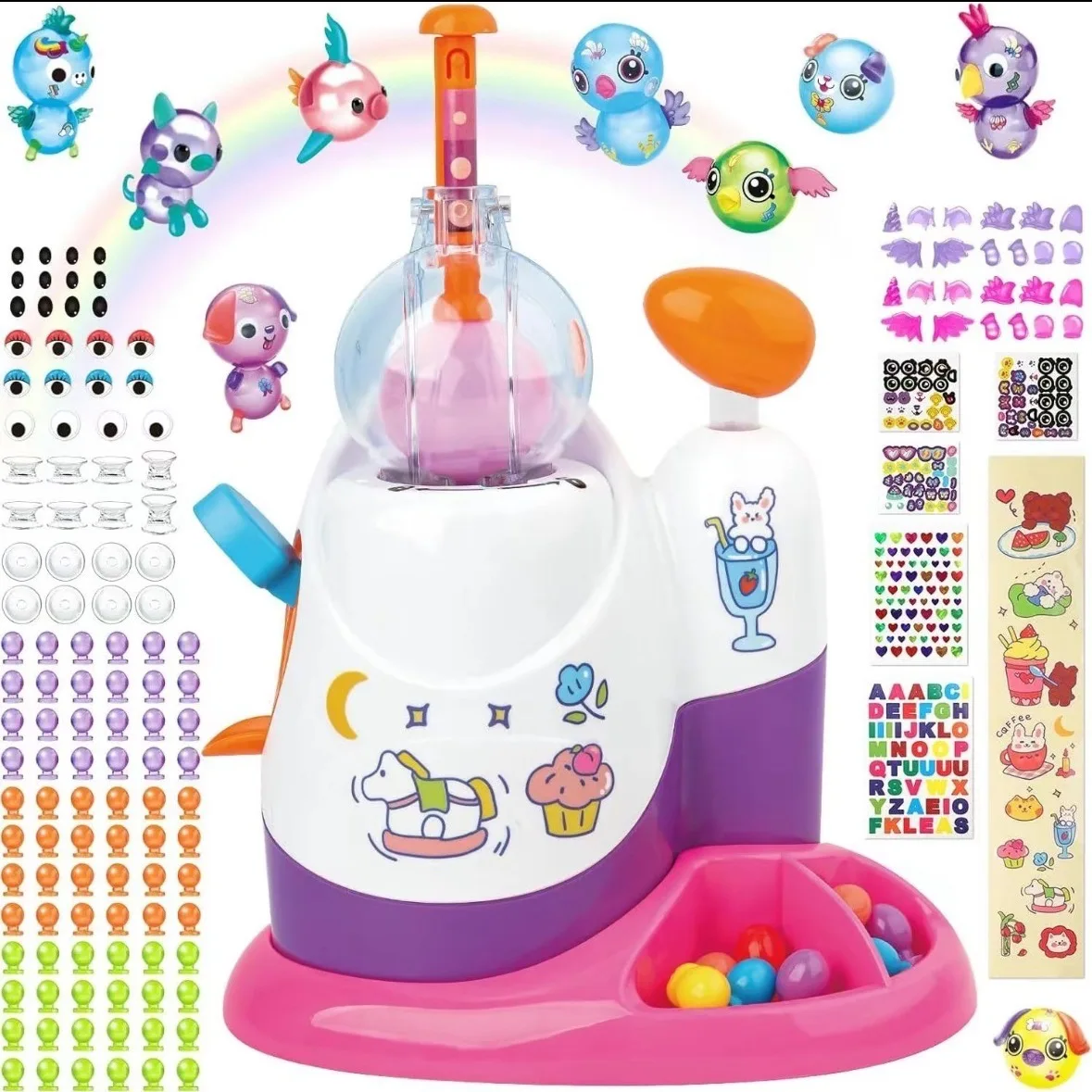 

Oonies DIY Inflatable Toy Set Creative Handmade Balloon Inflator Machine for Kids Fun Anti-Stress Craft for Boys Girls