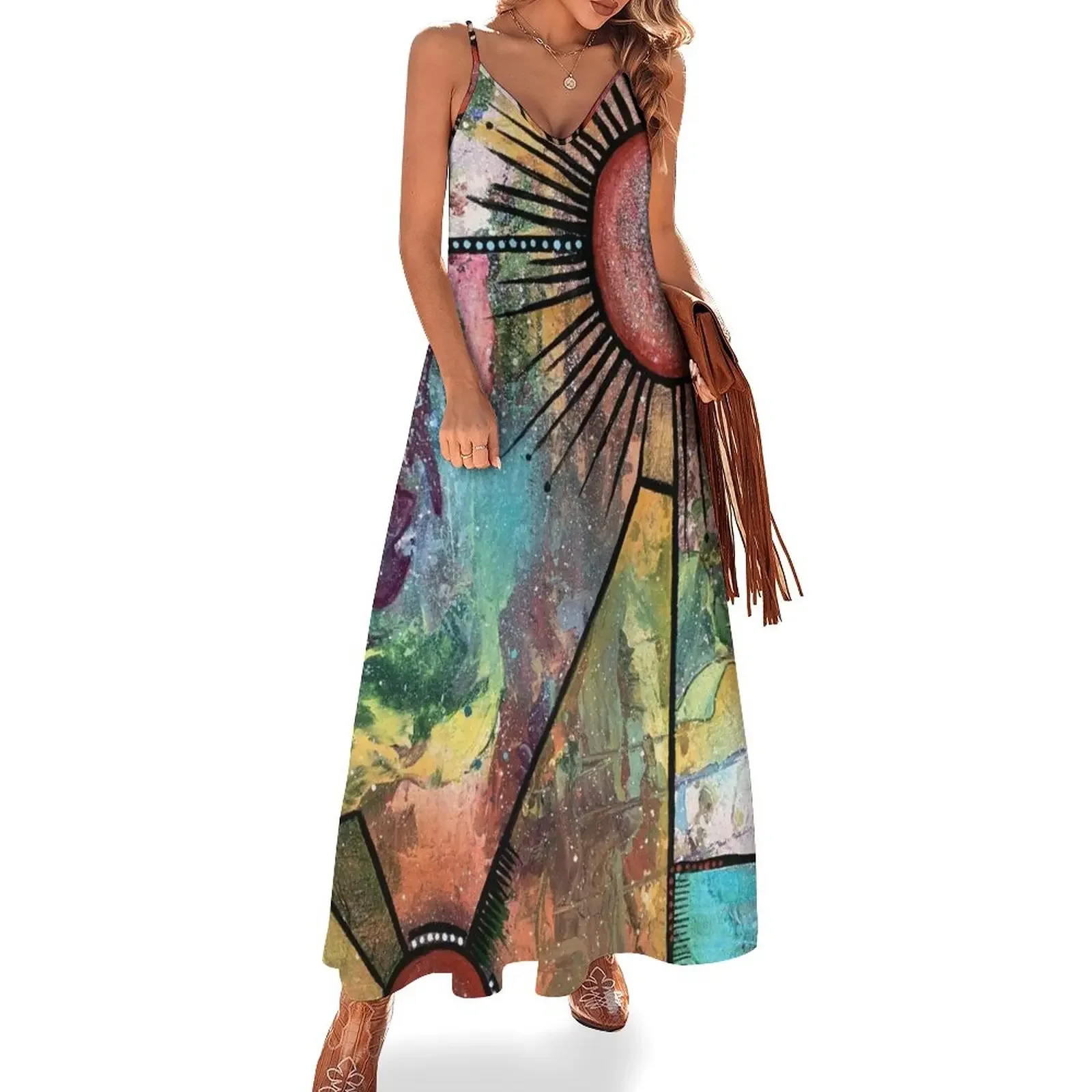 

Universal Spare Parts Sleeveless Dress beach dresses Women's long dress dress for women summer