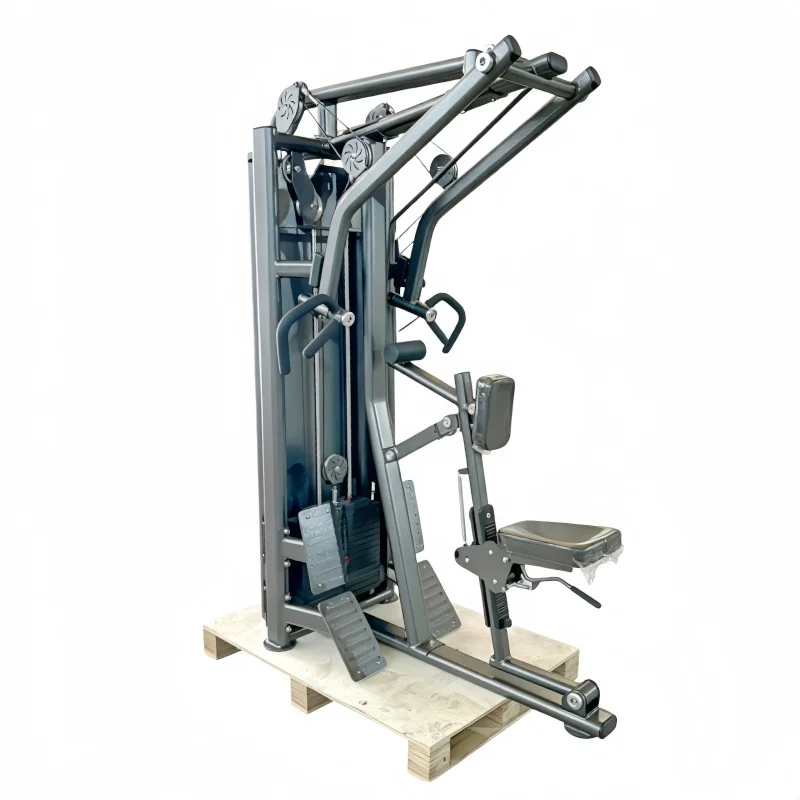 Commercial Use Steel Seated Rowing Machine-Large Loader for Chest Arms Shoulder Workout Complete Seated Leg Curl / Extension