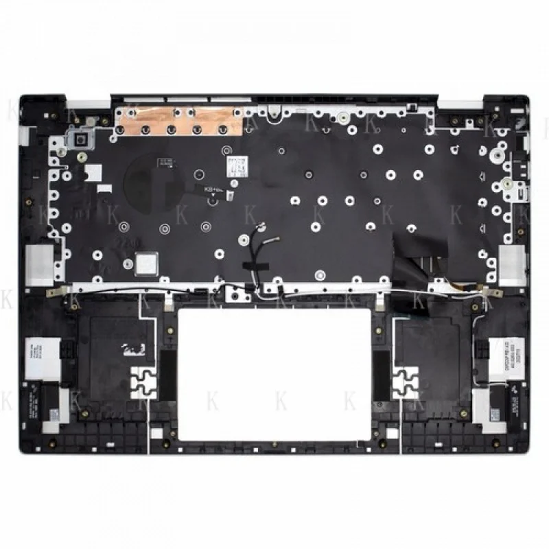 

C 0HJ5PC For Dell Inspiron 16 5625 5620 Palmrest w/Backlit US Keyboard Silver