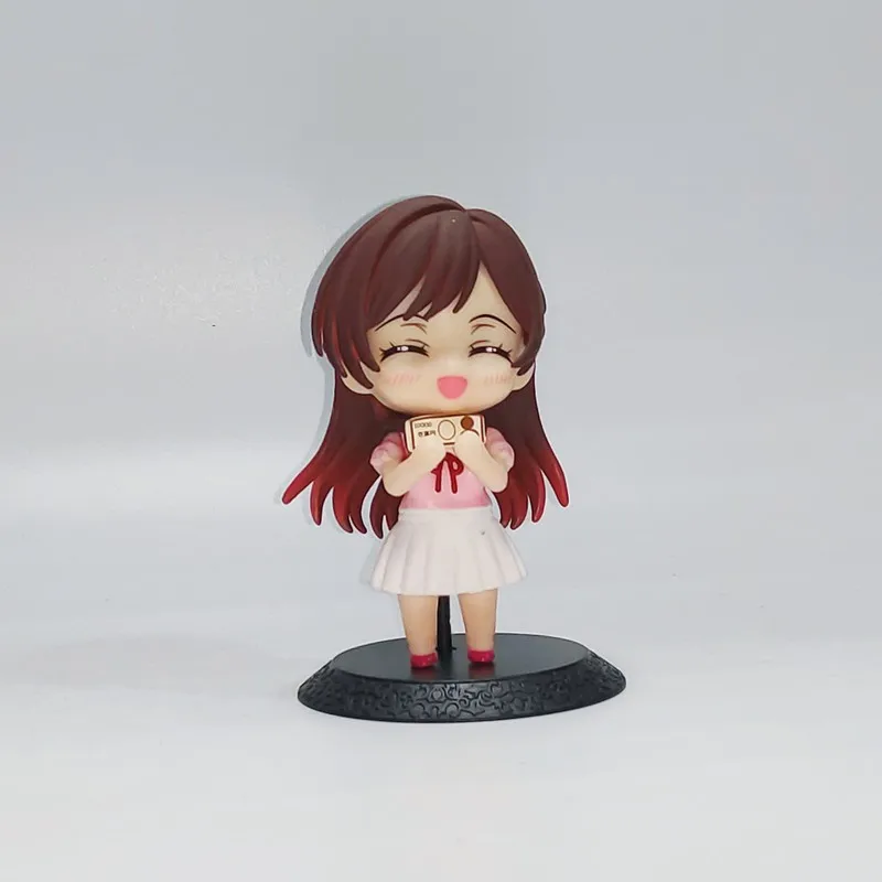 アニメqのキャラクター,サイズ10cm,アクションフィギュア,コレクタブルモデル,sarashina ruka,アニメ