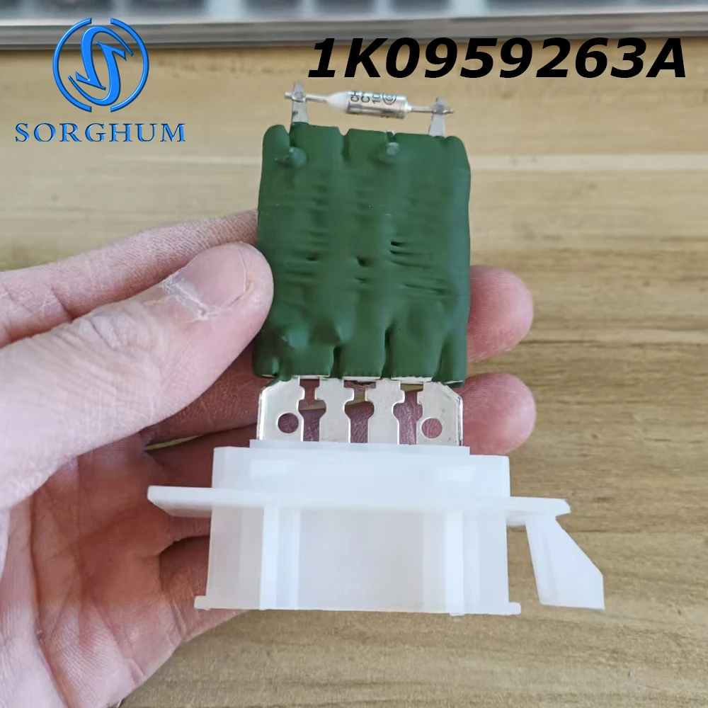 1K0959263A Für VW Golf Jetta Polo Touran Caddy Beetle Audi A3 Seat Leon Skoda Yeti Octavia Superb Heizgebläsemotor-Widerstand – Detail 3