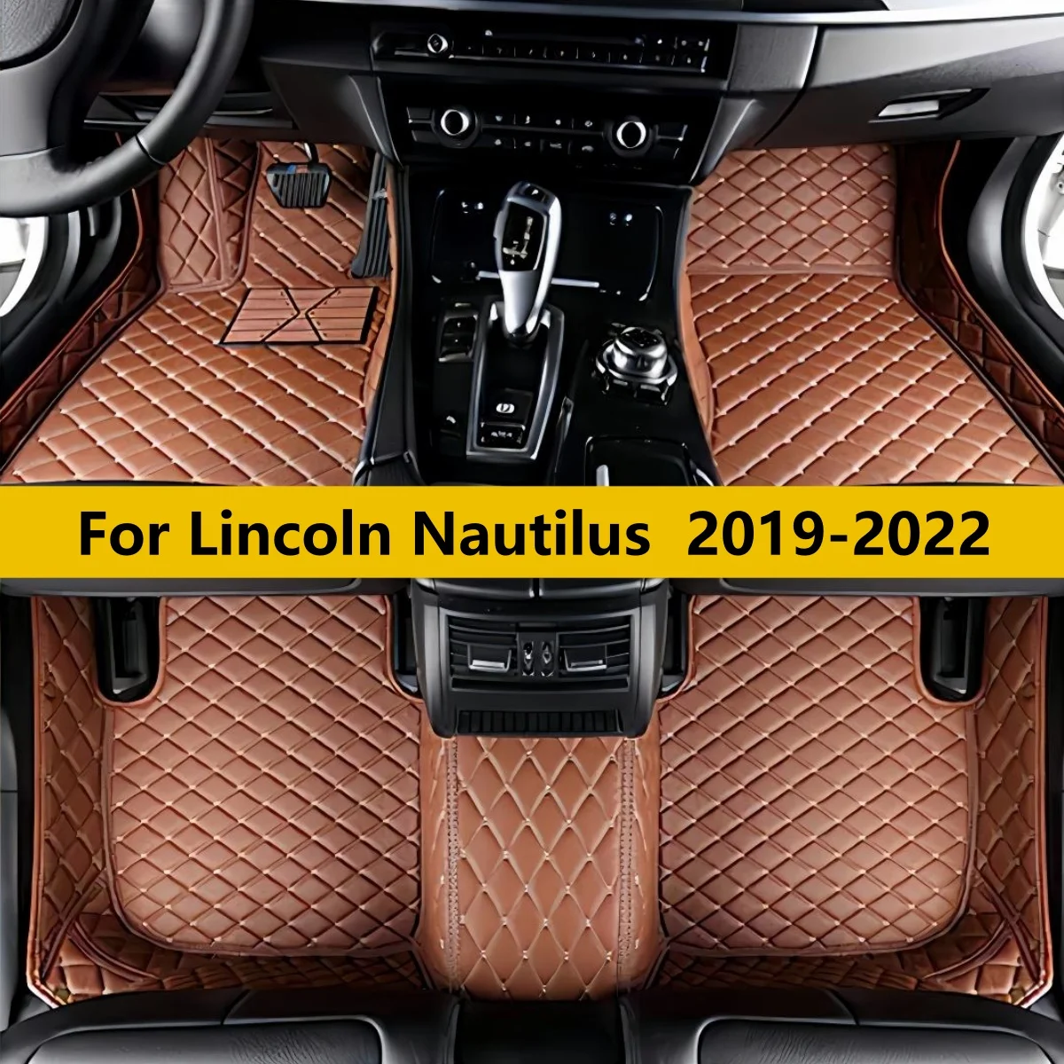 

Автомобильные коврики для Lincoln Nautilus 2019 2020 2021 2022, кожаные коврики для ног, ковровые покрытия