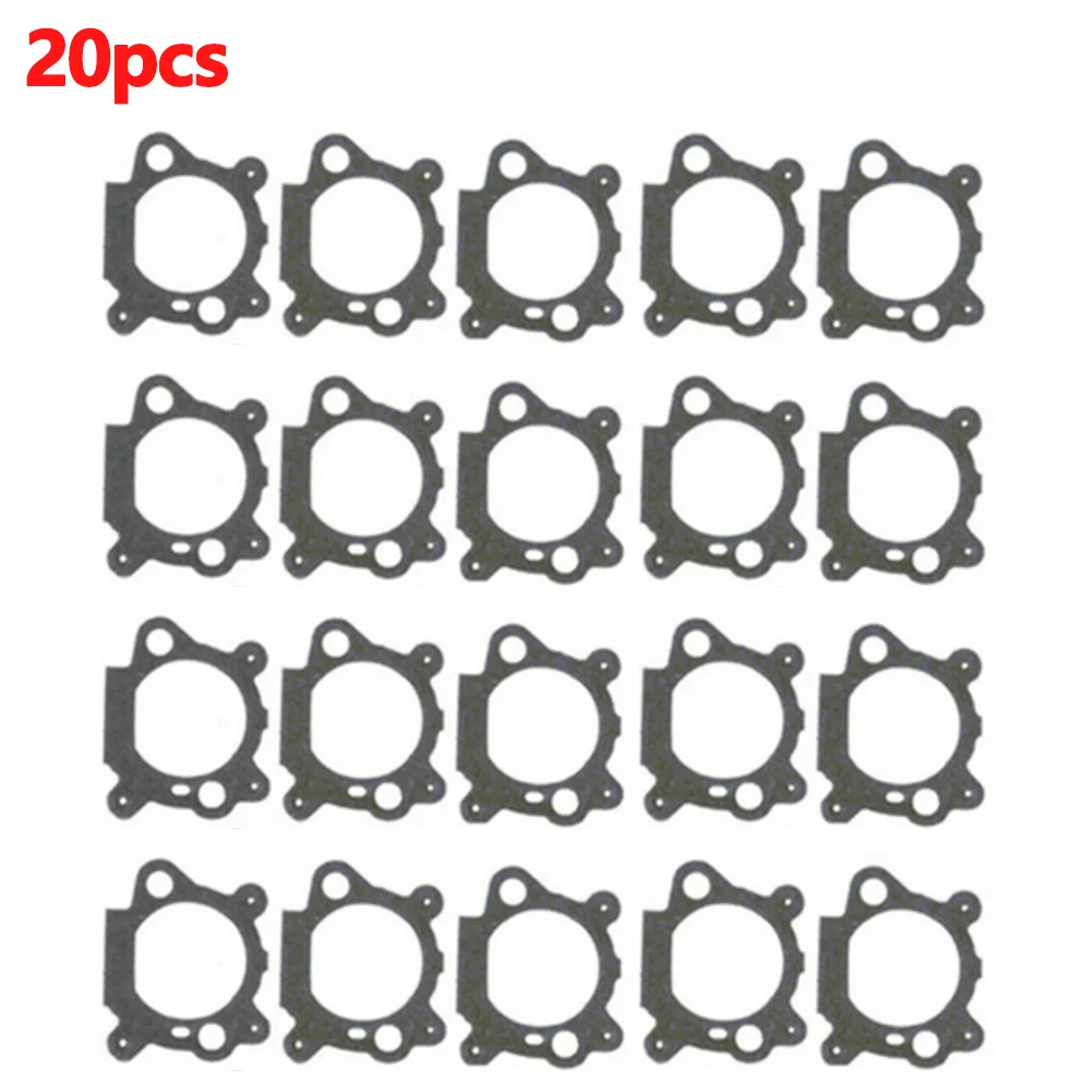 

New Air Cleaner Mount Gaskets Parts Lawn Mower Replacement Tools Trimmer 20 Pack 20pcs Gray For 126700 For 128700