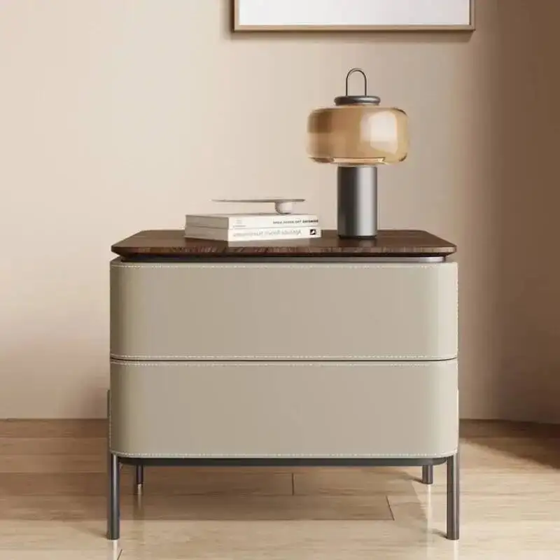 Chest Drawers Bedside Luxury Table Unique Furniture Bedroom Tables Nightstand Economic Living Room Chests Nachttisch Night Stand