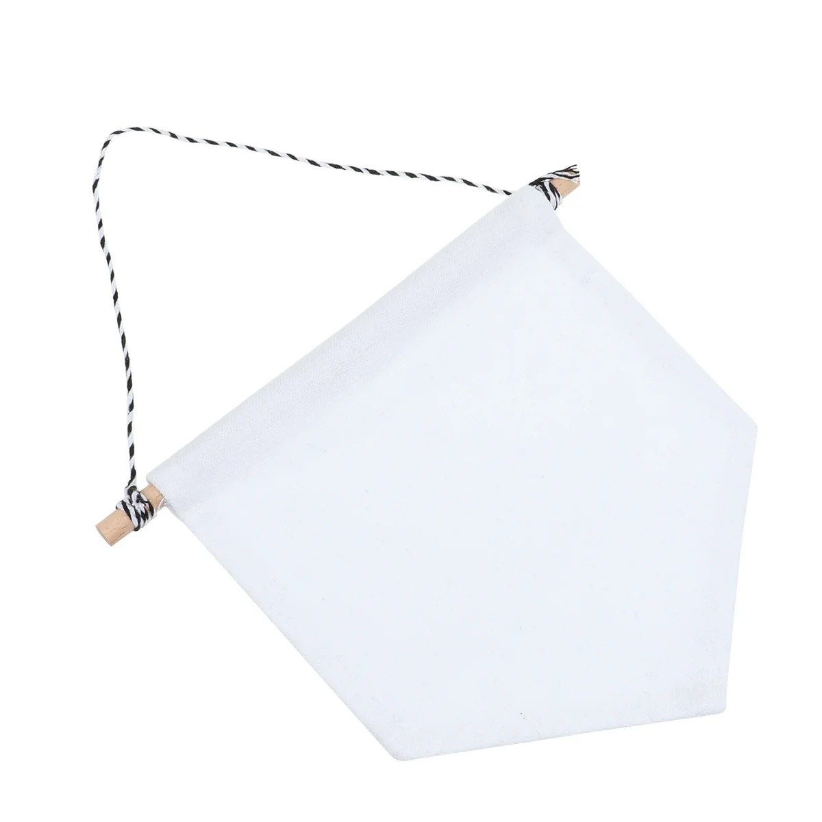 

Pin Display Pennant Banner Plain Cotton Stitching Wall Hanging Badge Flag Display for Pins