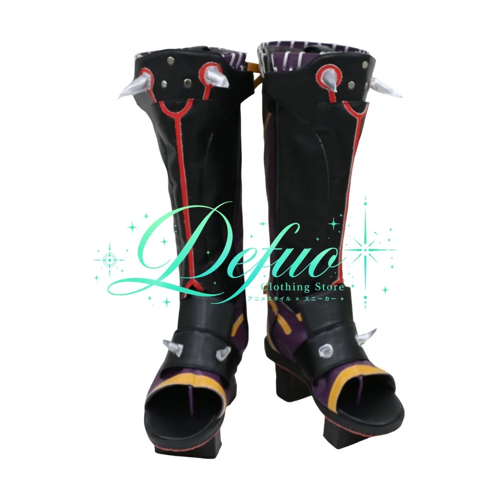 Genshin Impact Role Playing Shoes Samurai Uniform Boots Halloween Carnival Party Customization
