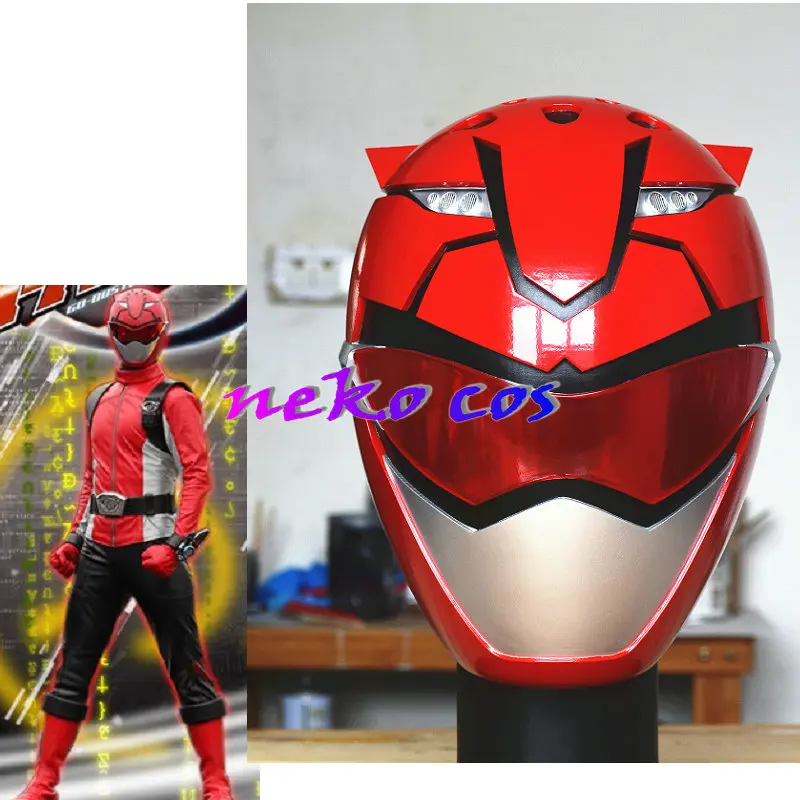 

Tokumei Sentai Go Buster Sakurada Hiromu Red Buster шлем маска смола косплей костюм размер Custo