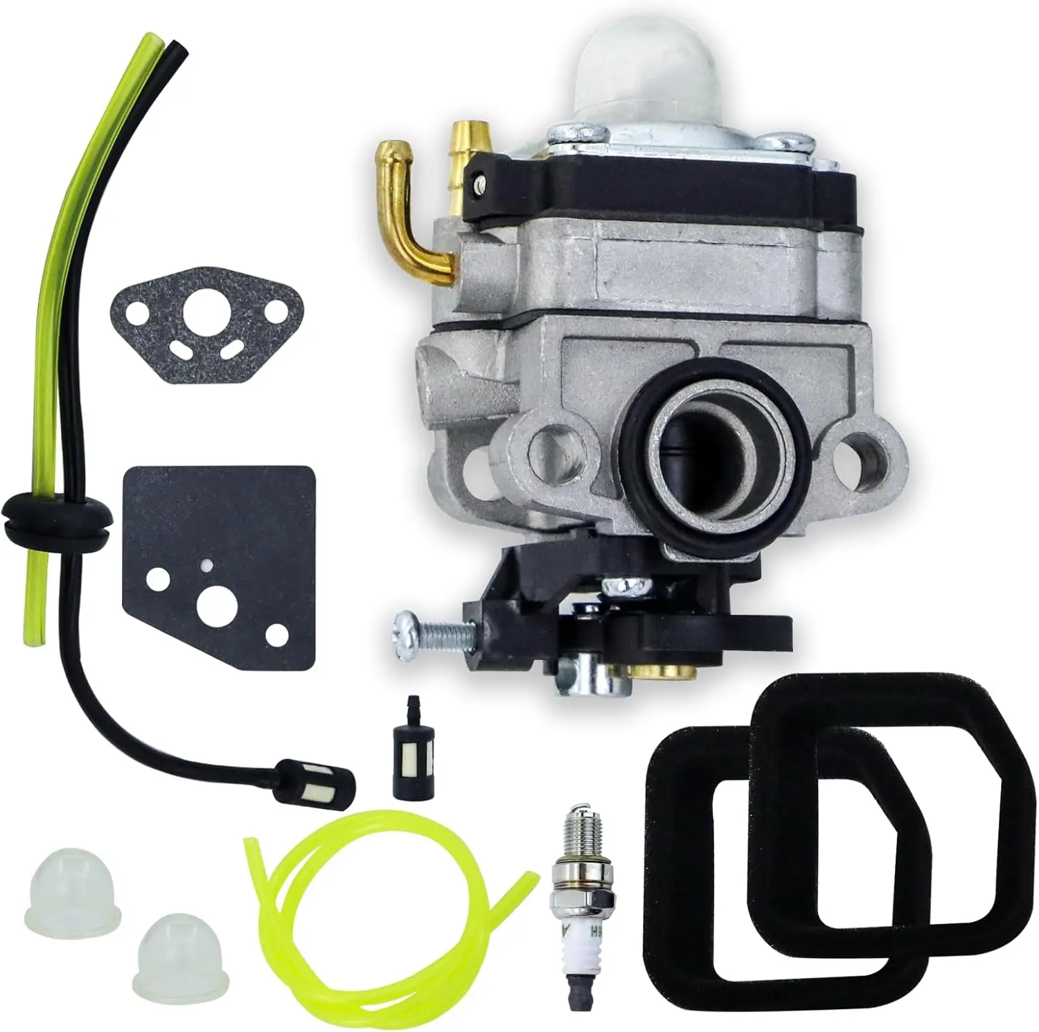 20016-81020 Carburetor Kit for Ryobi S430 X430 309370002 RY34001 RY34421 RY34441 RY34005 RY34442 RY34445 RY34422 RY34425 30cc St