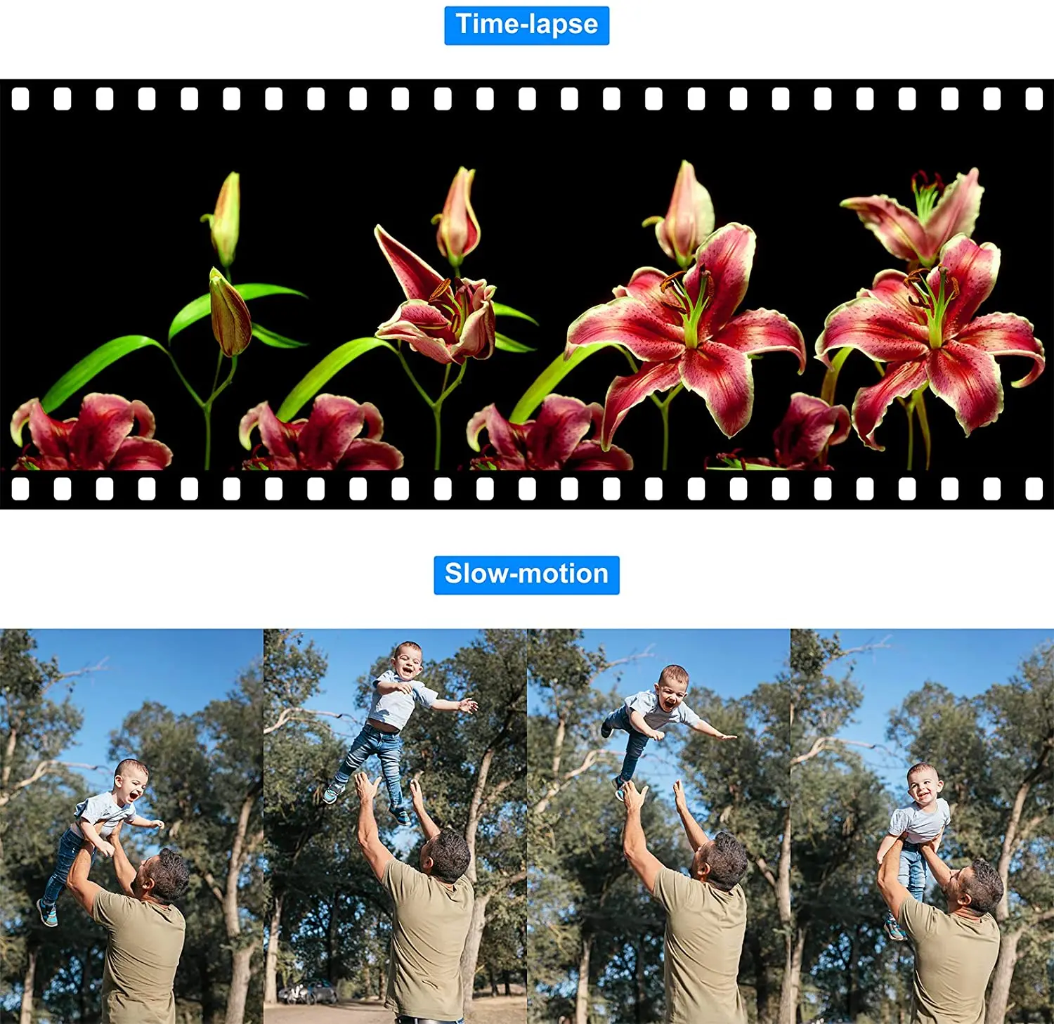 4K Video Camera Camcorder with Microphone 48MP Vlogging  16X Zoom 3.0" Touch Screen IR Night Vision Wi-Fi Vlog Cameras Web