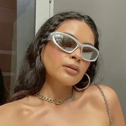 New arrival Rectangular Sunglasses for Women Men Vintage nightclub Hip Hop Punk Sun Glasses Trend Female unisex sunglasses