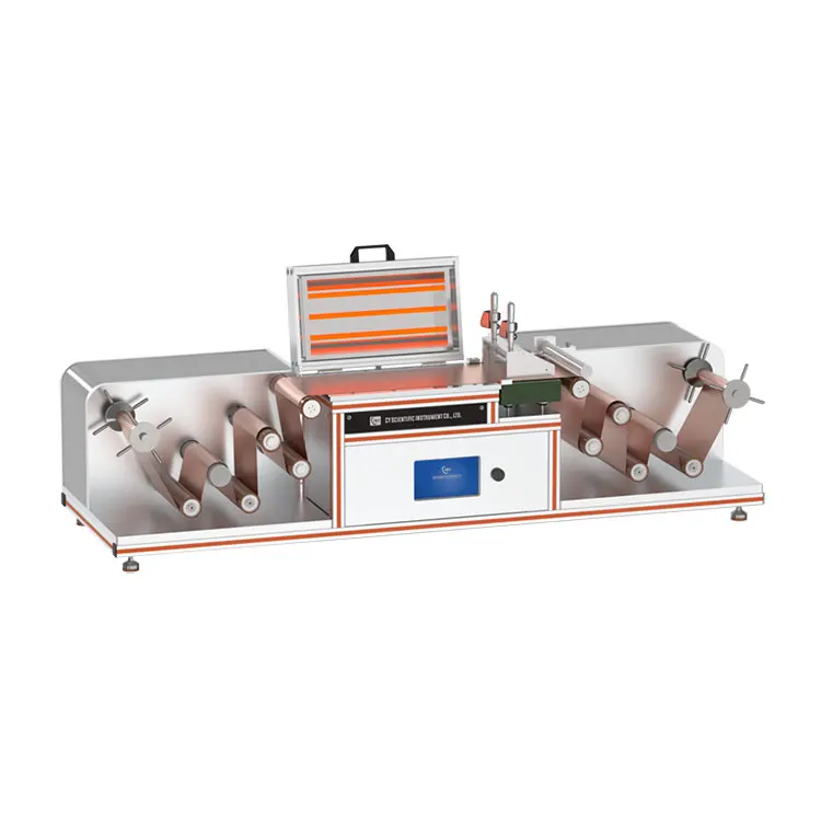 Desktop High-Precision Roll-to-Roll Doctor Blade Coater for Lithium Battery with Auto Correction