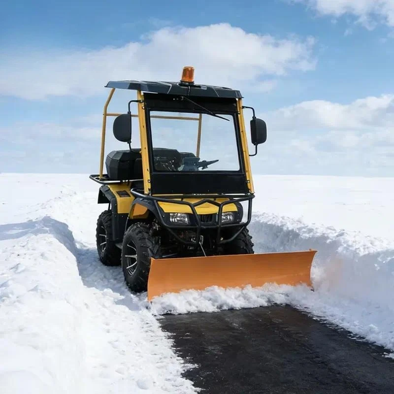 For Snow Sweeping Machine  Plow Machine Pusher  Sweeper Road Cleaning Equipment  Blower Removal Vehicle