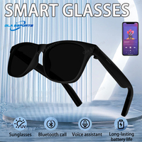 New Wireless Bluetooth Smart Glasses Voice Assistant Headphones Anti-UV Music glasses Call Eyeglass Outdoor Sunglasses Men Women