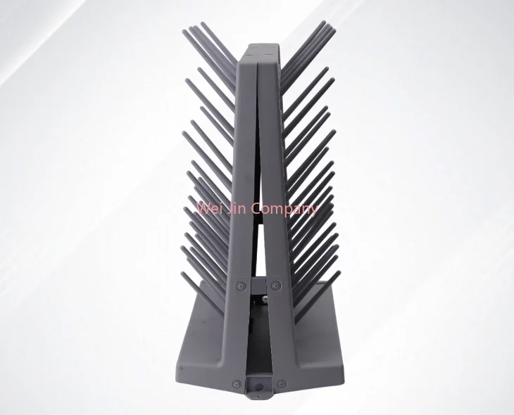 High-density PP drip rack laboratory 27 rods 52 rods beaker holder special utensils for analysis Cold drying