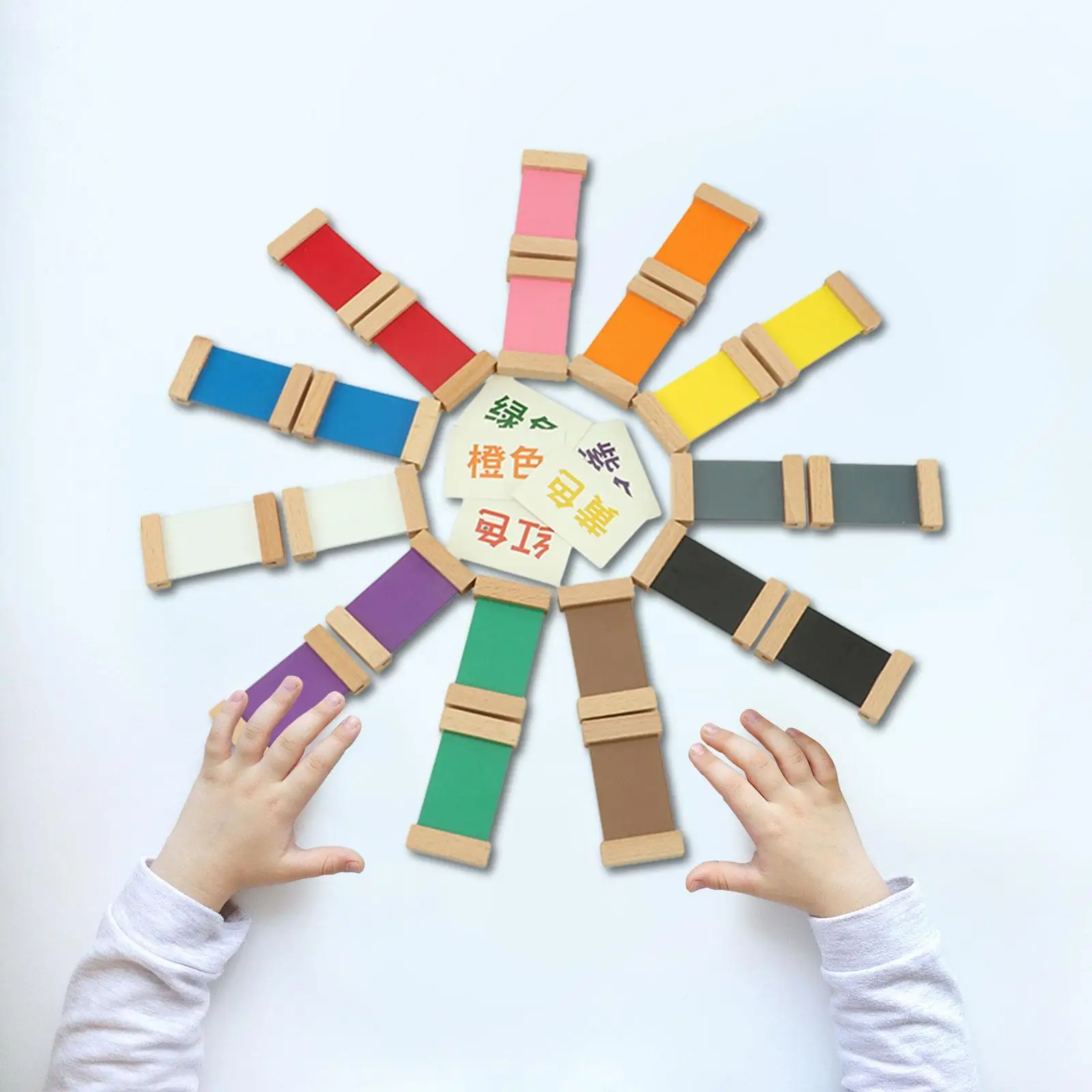 Montessori Color Toys Birthday Gift Children Boys and Girls Distinguish Colors Color Cognition Matching Color Recognition Toy