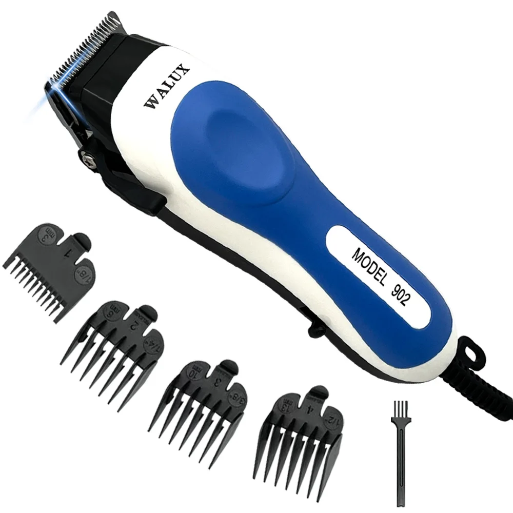 Walux AC Powerful Corded Hair Clipper Popular For Home Men Father Husband Hair Cutting Beard Hair Trimmer Electric Grooming Kit