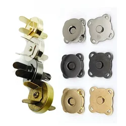 Metal Strong Magnetic Snap Fasteners Clasps Buttons for Handbag Purse Wallet Bags Parts Accessories ручкодержатель на сумку