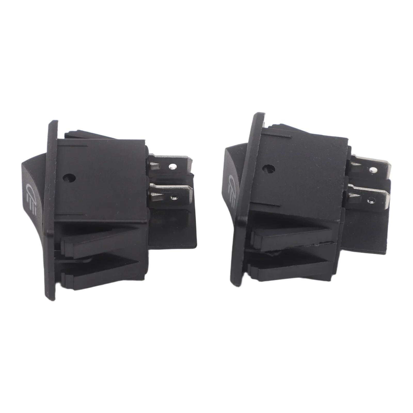 2PCS Rocker Switch ON-OFF ASW-17D 2 Position 4 Pin LED 12V 35A Compatible with Fog Light and LED Work Light Systems