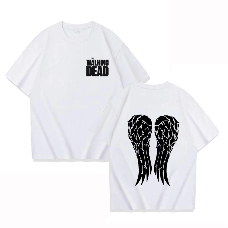 New Hot The Walking Dead T-shirts Fashion Women Men Summer Tee Shirt Unisex Casual Short Sleeve Round Neck Tops T-shirts