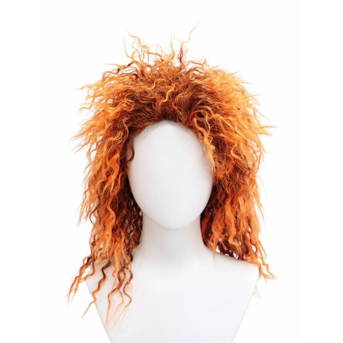 

Модные парики из синтетических волос для косплея, доступные в оранжевом и зеленом цветах, удобные в носке, подходят для косплея.