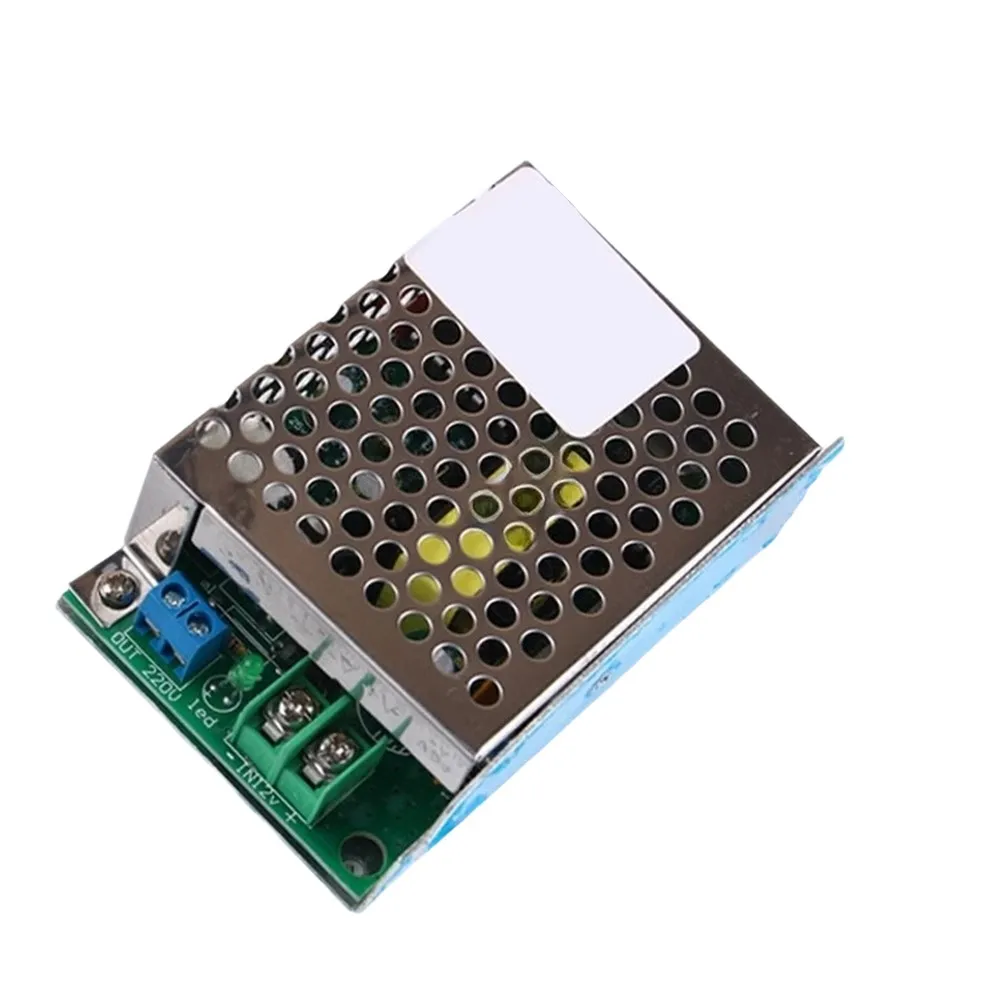 1 Pcs 100W Power Inverter Module: DC 12V To AC 220V Converter Modified Sine Wave Inverter Power Supply, Lithium Battery Boost