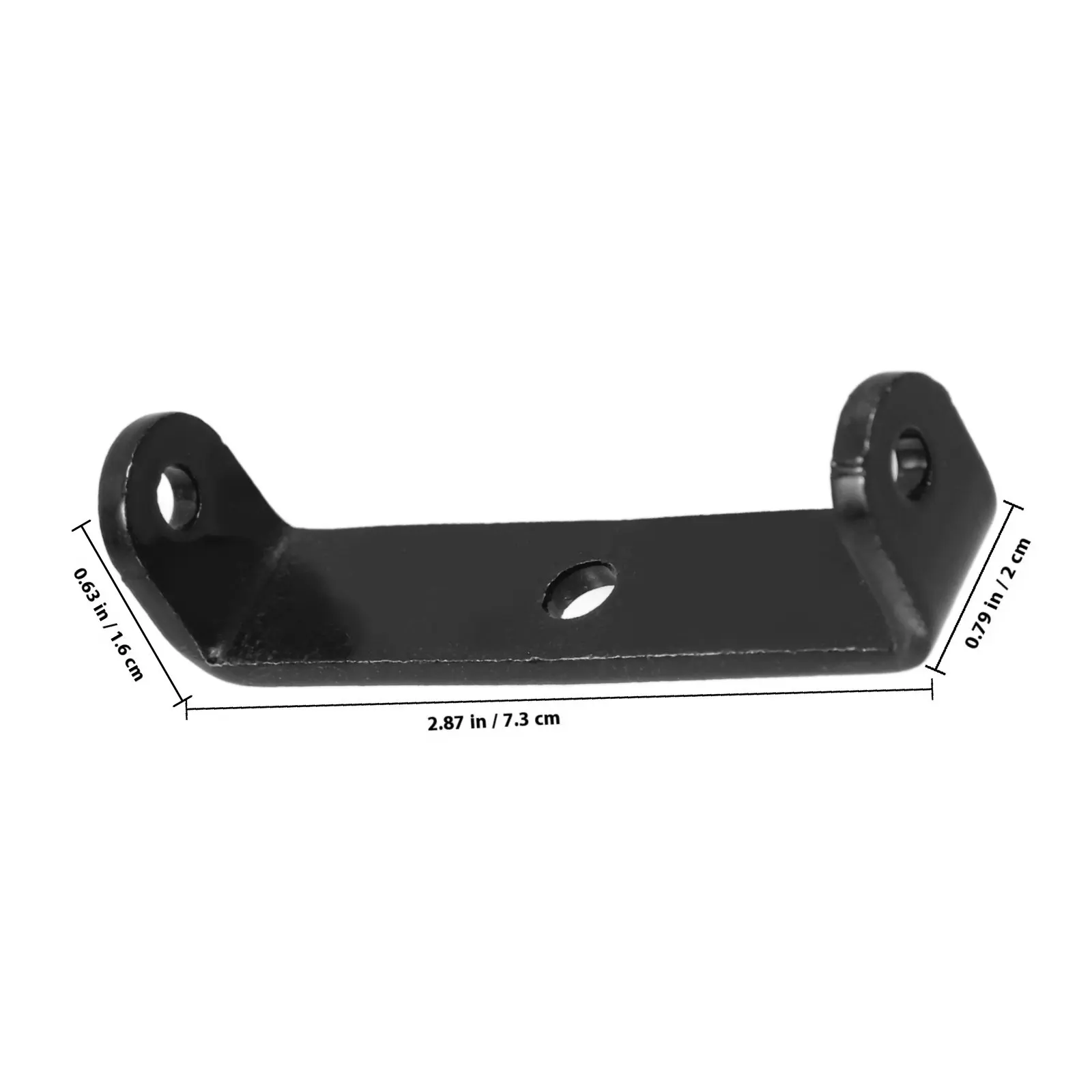 Heavy Duty Shelf Mounting Brackets 2pcs U Shape Steel Bracket for Shelving Strong Hardware Support Bracket