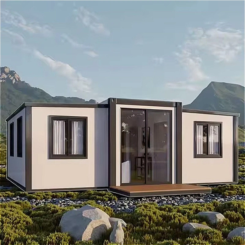 High Strength Foldable Prefabricated Container House Extendable Steel Structure Moisture Proof Customized Partition for Outdoor