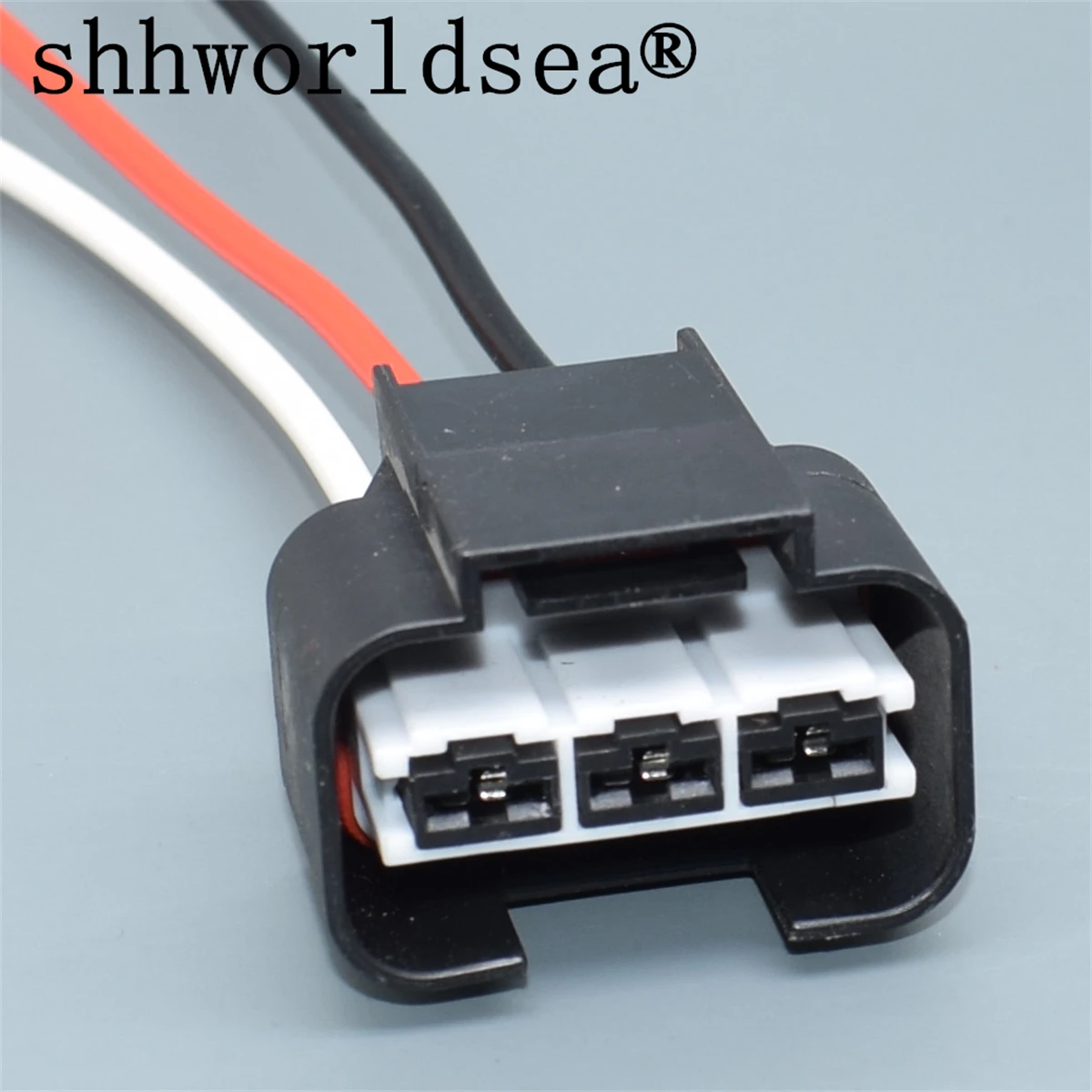 shhworldsea 3 Hole 1743271-2 Female Electrical Fan Socket Wire Harness Connector For Auto Hyundai Tucson Kia