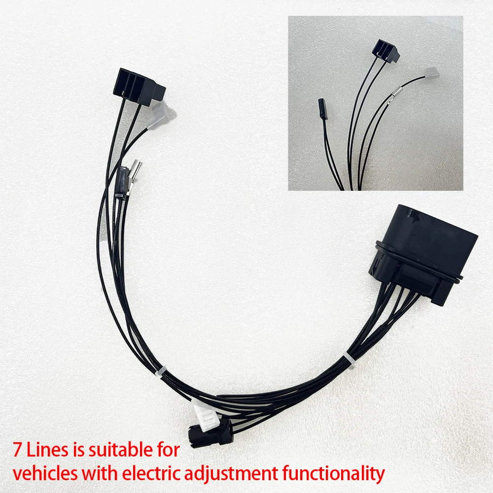 

7 Lines Headlight Wiring Harness for Volkswagen Golf MK4 (2001-2004), Direct Fit Replacement Wiring, Auto Modification Accessory
