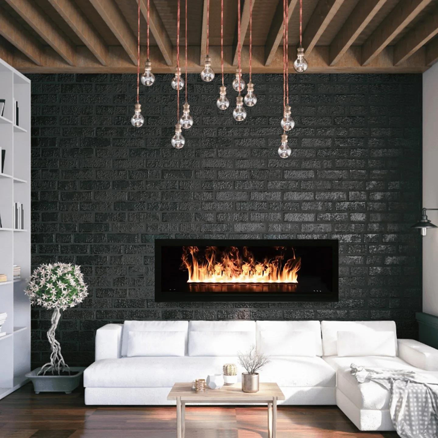 

1000 мм паровая электрическая каминная печь, декоративная без нагревателя, камин с водяным паром, современный 4D камин с распыленной водой