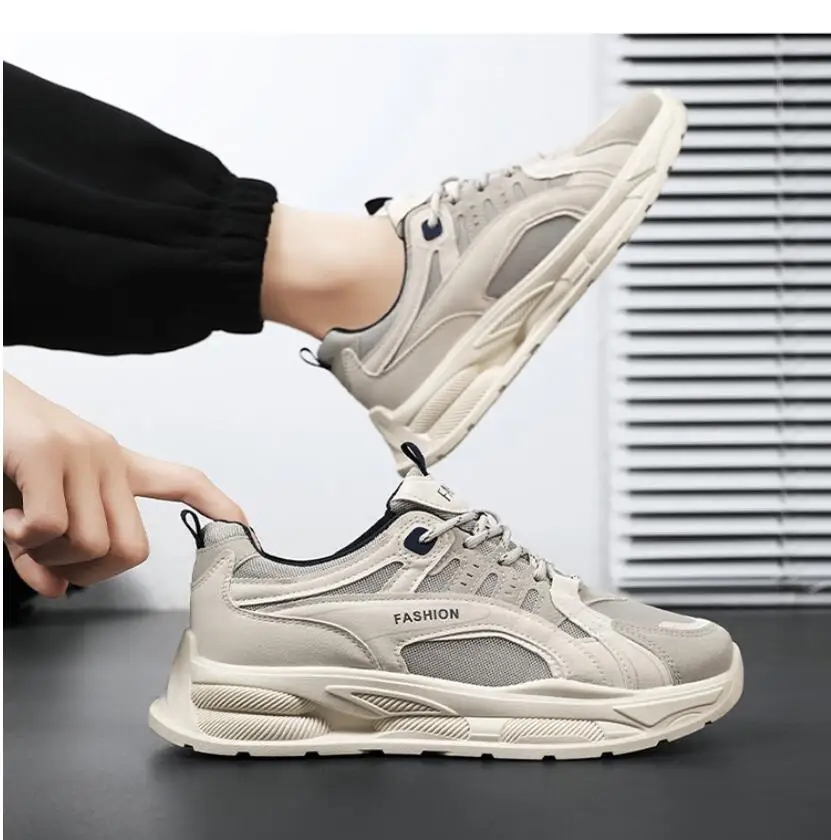 

Spring/Autumn Men Shoes Designer Top Sneakers Quality Casual Shoes for Men New Outdoor Breathable Running Dad Shoes