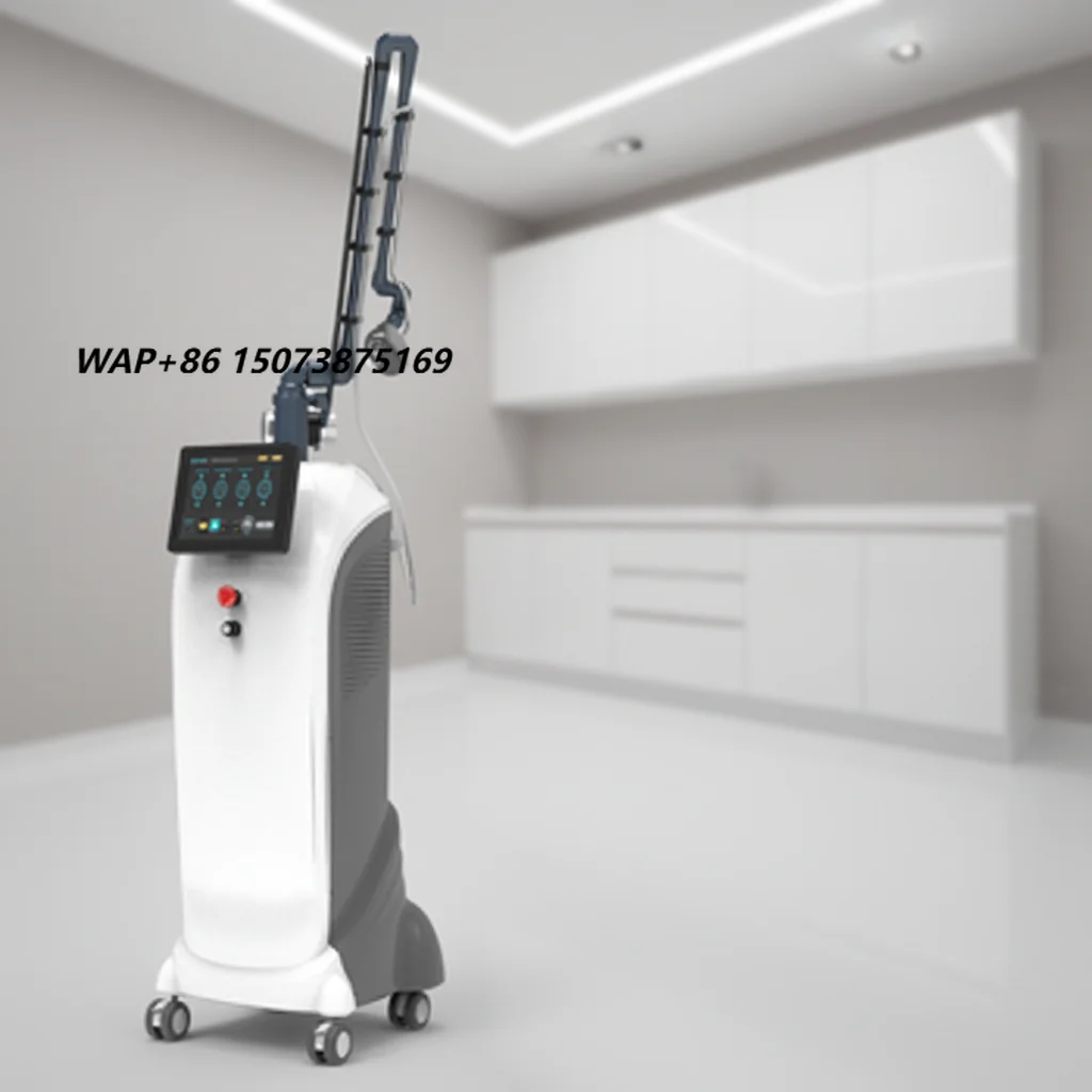 Medical Grade 70W 10600nm Fractional CO2  with Air Cooling for Facial Wrinkle Treatment
