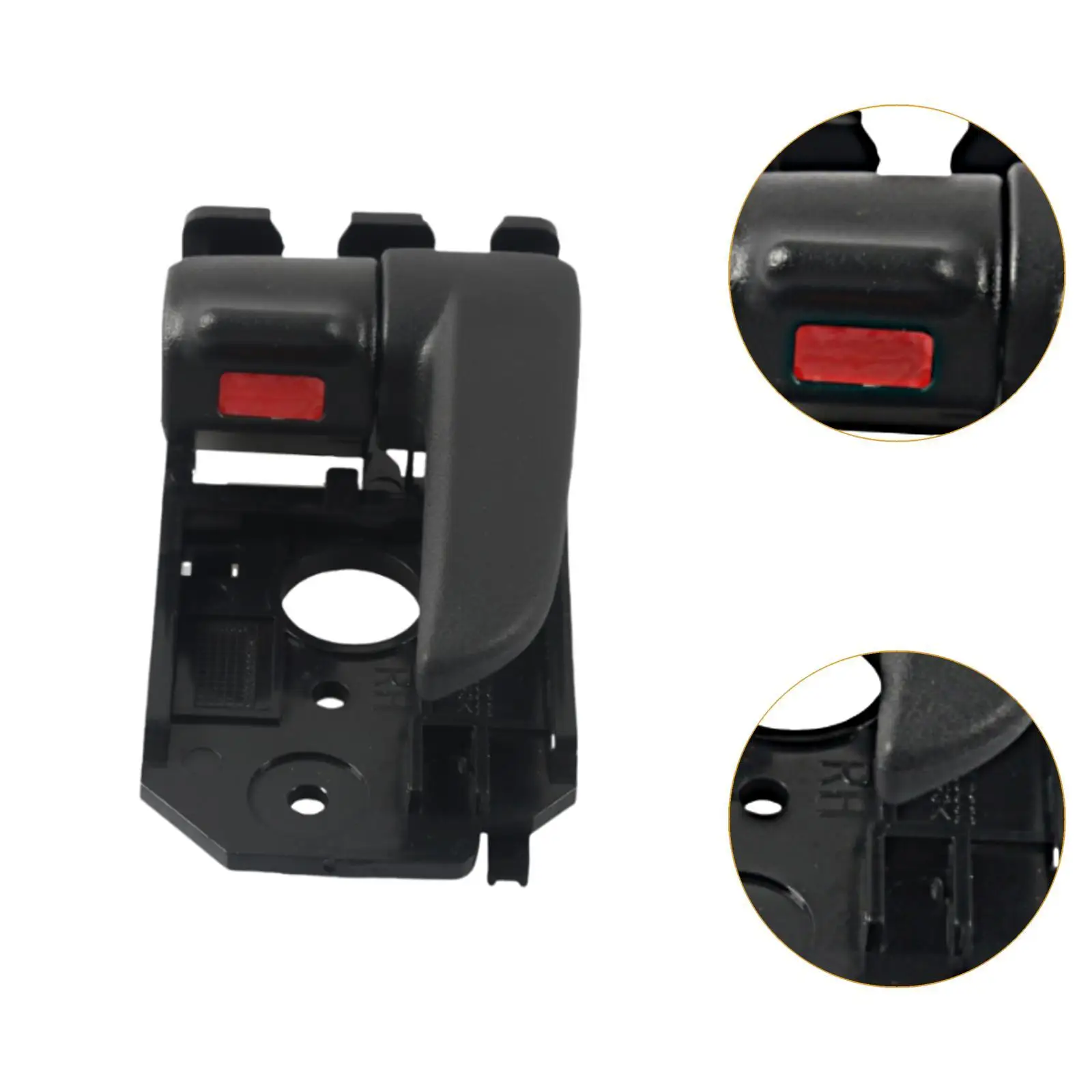 

Car Inside Door Handle Replacement ABS Sturdy Black Accessories for Kia Cerato 2004-2009 Spectra5 82620-2F000