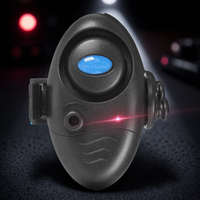 Electronic Fish Bite Alarm Buzzer Siren for Fishing Rod with Loud Siren Day Night Indicator