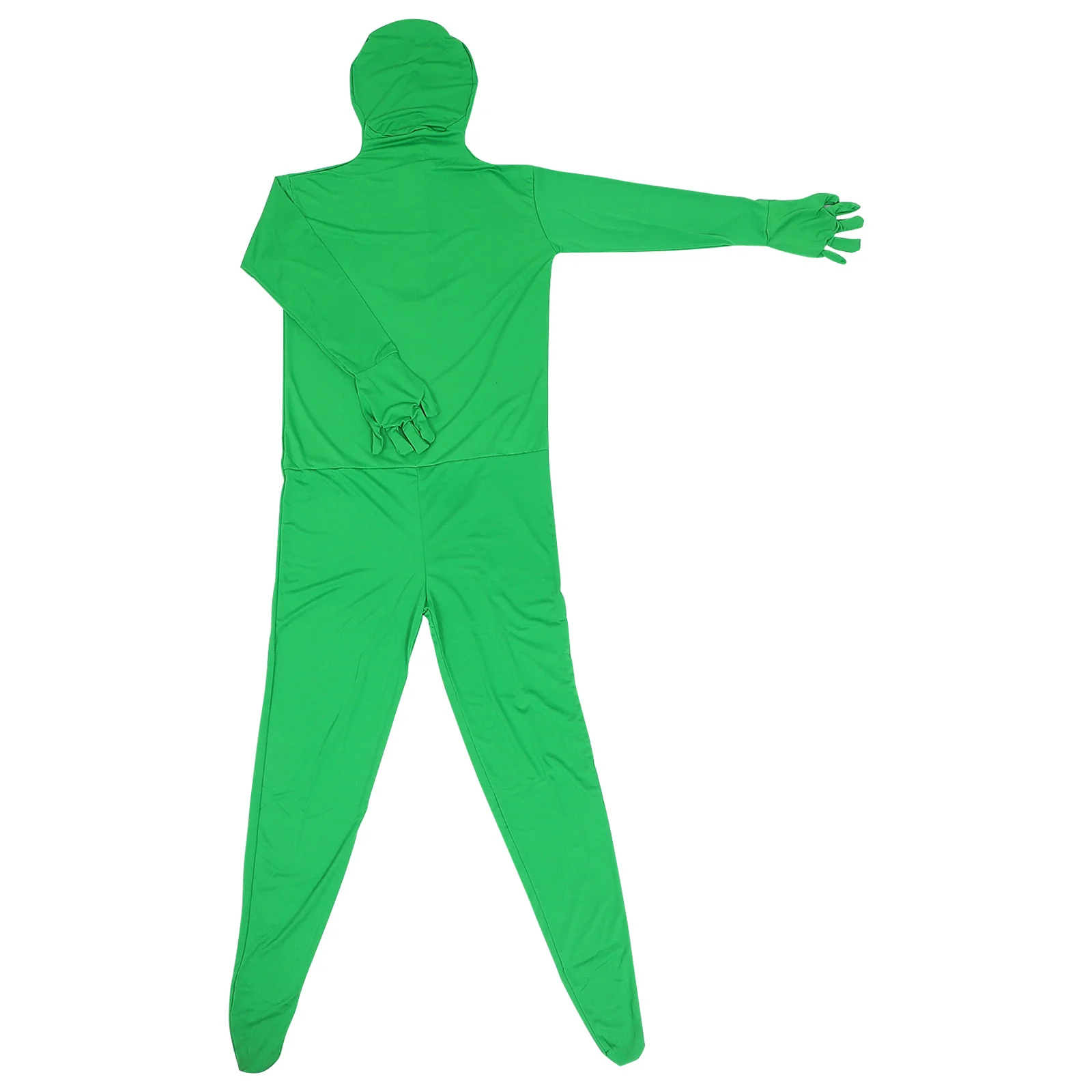 ملابس غير مرئية للبالغين أزياء الهالوين للحفلات أداء زي نسيج حرير الحليب مرن قابل للتنفس وصناعة متقنة