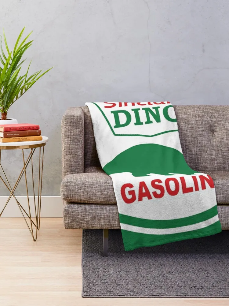 Sinclair Dino Gasoline Throw Blanket Multi-Purpose blankets and throws Blankets