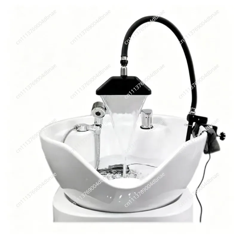 Carbonated Spring Head Treatment Hair Care, Waterfall Faucet Shower, Traditional Chinese Medicine Water Circulation