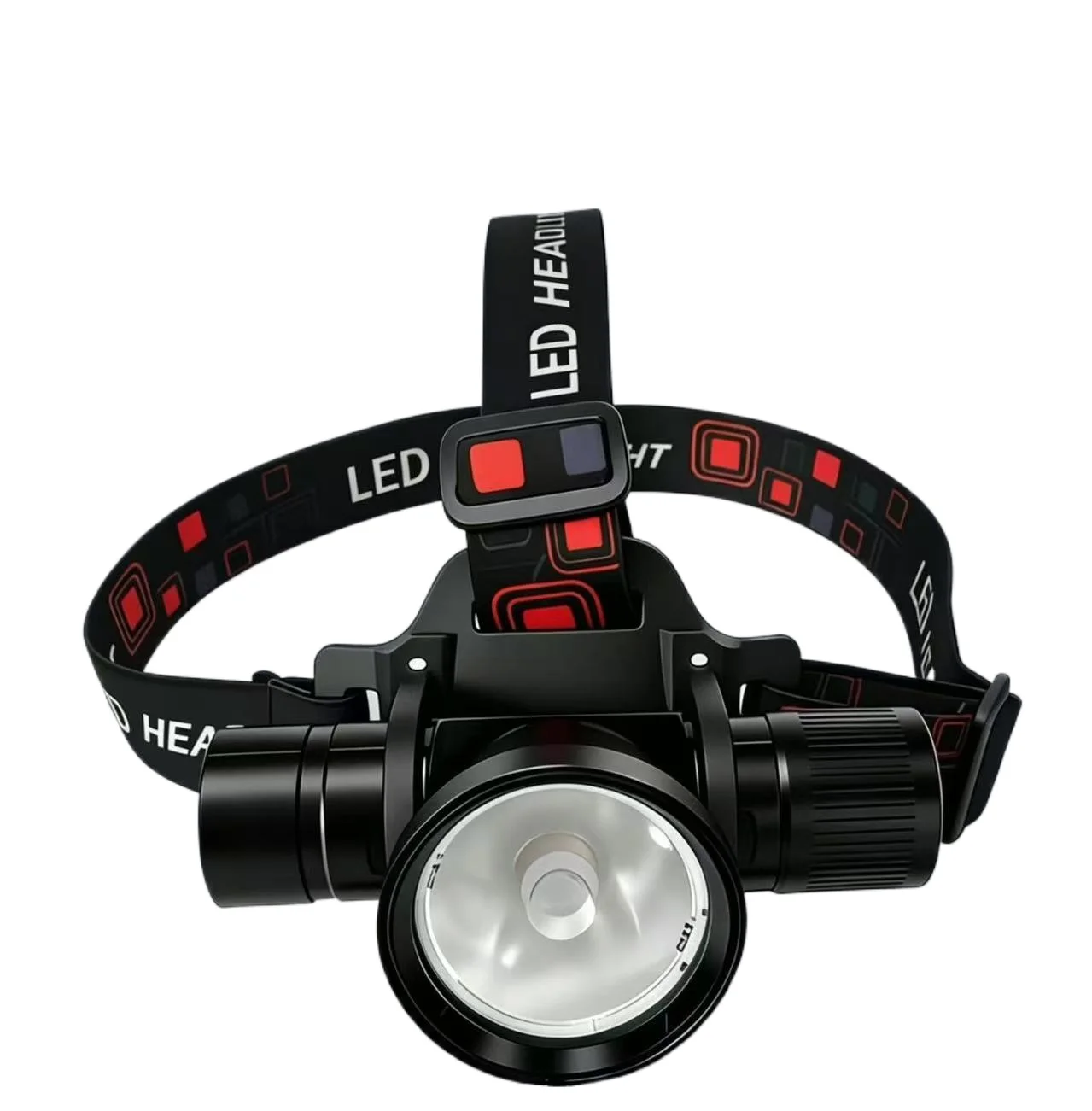 車用緊急ledヘッドランプ、高輝度長距離照射、充電式バッテリー耐寒性、釣りやオフロードに最適