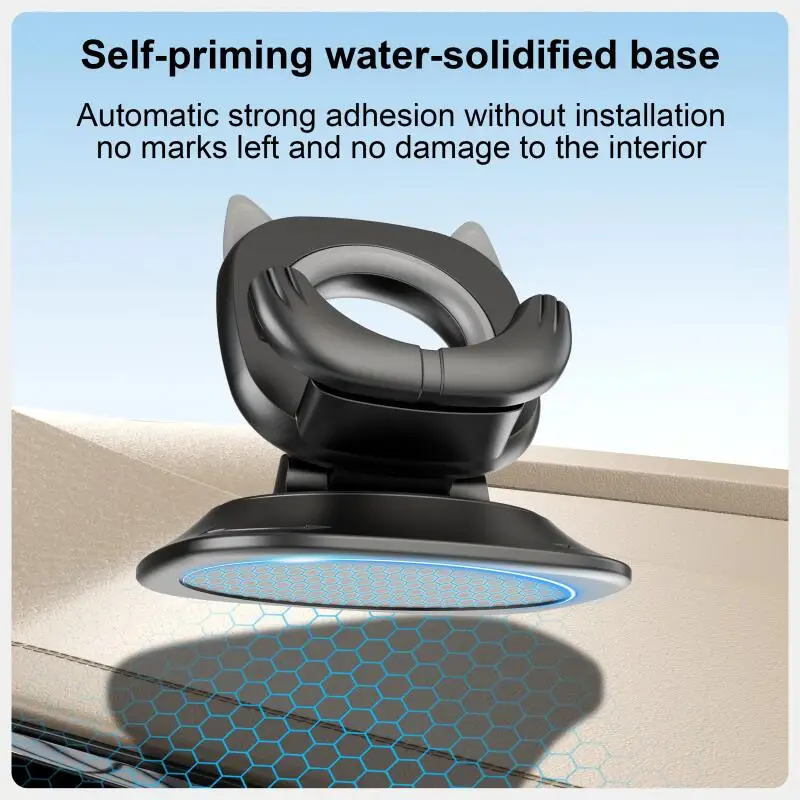 

Car Mobile Phone Holder 2025 New Non-Slip Silicone Car Navigation Dedicated Car Instrument Panel High-End Fixed Support Frame