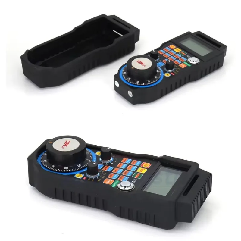 WHB04B 4/6 محور USB عجلة اليد اللاسلكية Mach3 التحكم عن بعد USB معلقة استقبال CNC قلادة شاشة الكريستال السائل